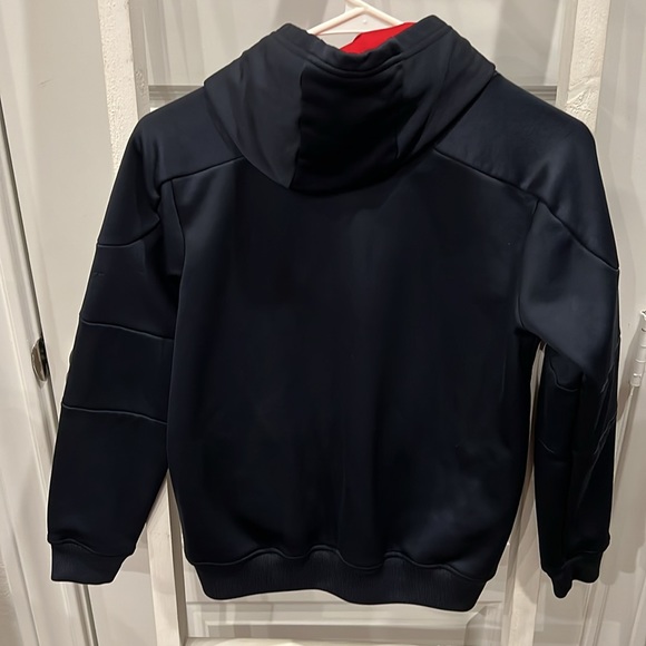 Houston Texans Youth Boys Age 8-9 Deep Steel Blue & Battle Red Hoodie w/Logo - Picture 7 of 7